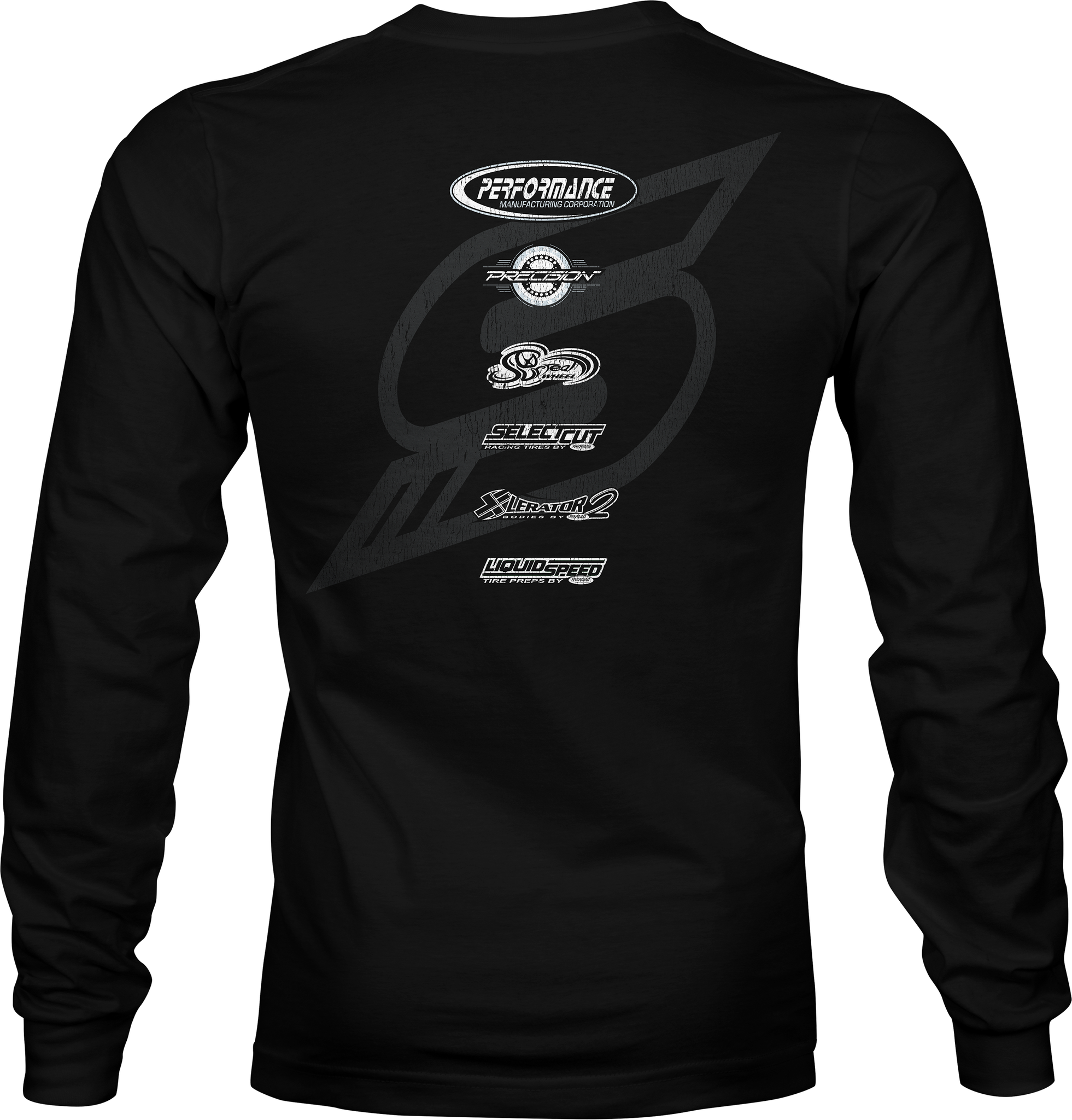 Long-Sleeve Back View